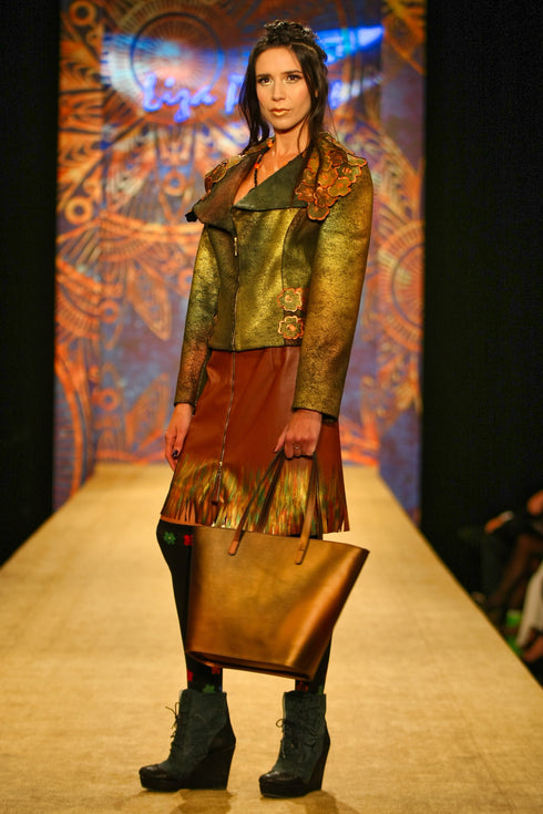 Jacheta piele ecologica 2315